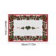 thumbnail image 3 of Manteles Individuales para Navidad y San Valentín | Manteles de Poliéster Multicolor con Decoración de Plantas Verdes | Manteles Reutilizables Antimanchas de 45 X 30 Cm para Fiestas y Comidas Familia, 3 of 6