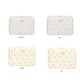 thumbnail image 4 of Cateissary Caja floral resistente del ordenador portátil del rasguño liso de la cremallera pequeño bolso del ordenador portátil de la flor Almacenamiento y organización del hogar blanco 15 pulgadas, 4 of 6