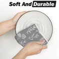 thumbnail image 5 of Grey Wildflowers Herb Spring Kitchen Towels Dish Towels, 18x26 Inch Seasonal Summer Decoration Hand Towels Set of 2, 5 of 6