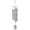 Woodstock Wind Chimes Signature Collection, Windsinger Chimes of King David, Silver 88'' Wind Chime WWKD