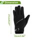 thumbnail image 5 of Guantes de ciclismo de dedo completo para mujeres, guantes de motocicleta para escalar, motocicleta, ciclismo, poliéster, negro, talla única, 5 of 6