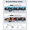 thumbnail image 4 of Estación de acoplamiento ORICO 22 en 1 DisplayLink Quad 8K USB-C, 4 of 9