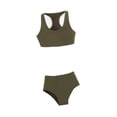 thumbnail image 4 of Traje de Baño Femenino a Escala 1/6, Bikini, Chaleco Deportivo Y Pantalones Cortos, Colección de Moda, Parte Superior E Inferior, Ropa Interior. Verde, 4 of 8