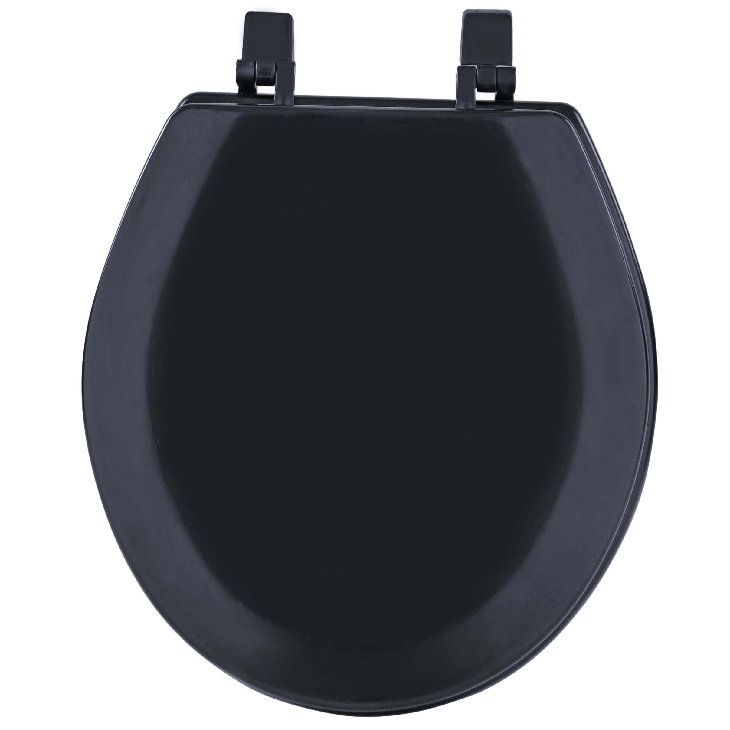 Ergode Fantasia 17 Inch Standard Wood Toilet Seat - Black