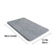 thumbnail image 3 of Tapete absorbente para baño | Alfombra antideslizante para inodoro | Material de esponja de secado rápido | Esterilla de entrada interior exterior | Impermeable, lavable Café gris Verde azul, 3 of 8