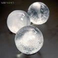 thumbnail image 3 of BadPiggies 2 Pack Silicone ICE Ball Maker Set with Funnel Sphere Tray Round Cube Molds For Whiskey Cocktails Party (4 Sphere Mold), 3 of 9