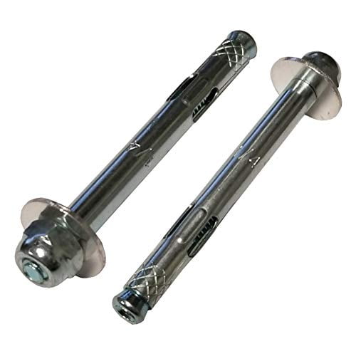Hard-to-Find Fastener 014973243159 Flat Sleeve Anchors Piece-100 1//4 x 3
