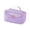 Purple, variant on Dongrere Mesh Makeup Bag, Multi Pocket Lightweight Travel Cosmetic Organizer Pouch, Large Capacity Cosmetic Bag for Women Outdoor Use, Pink