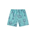 thumbnail image 2 of Bslissey Men's Swim Trunks Fashion Print Elastic Waist Board Short Pants Male Casual Drawstring Beach Shorts for Daily Vacation S M L XL XXL, 2 of 3