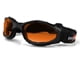 Bobster Fits/For Crossfire Adult Street Goggles Black/Amber Mirror/One Size