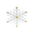 thumbnail image 4 of Home Decorative Snowflake (Set of 12) 15.5"H, 22"H Iron, 4 of 5
