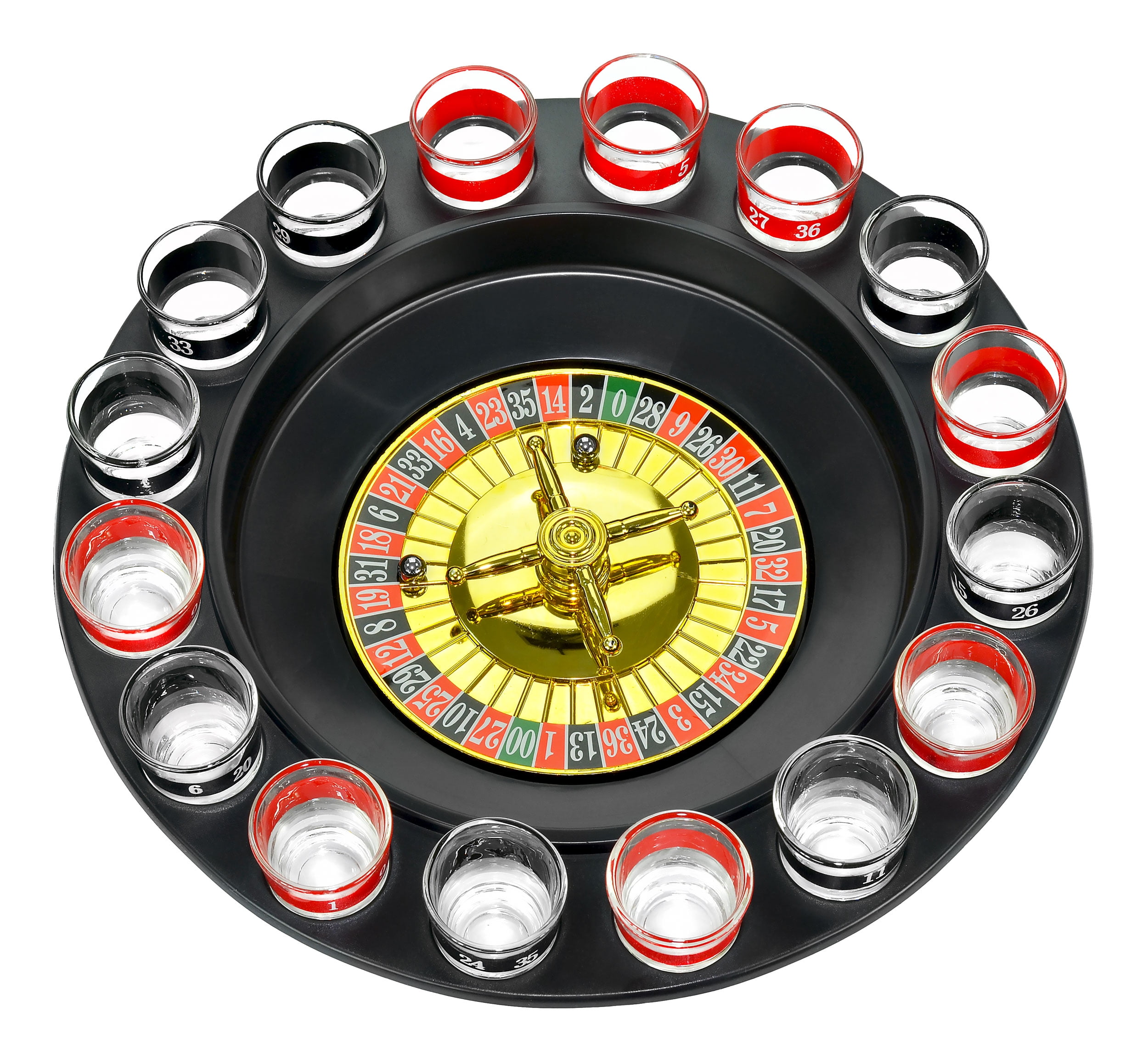 Funny Shocking Shot Roulette Game Reloaded Lie Detector Electric Shock Toy 