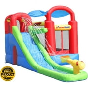 Bounceland Water Slide With Playstation Bounce House with Blower