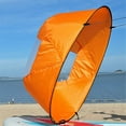 thumbnail image 4 of Green Kayak Sail Pvc Paddle Board Sail Kayak Downwind_Perfect Gift, 4 of 5