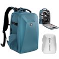 thumbnail image 1 of K&F Concept Waterproof Professional DSLR Camera Backpack, Anti-Camera Case with EVA Anti-Shock Bubble for SLR, Camera Photography Bag with Rain Cover for Travel, 1 of 7
