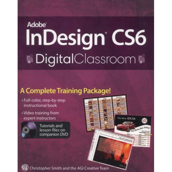 Pre-Owned Adobe InDesign CS6 Digital Classroom (Paperback) 1118124065 9781118124062