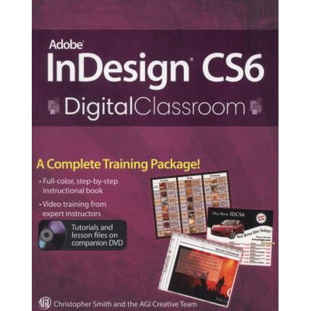 Pre-Owned Adobe InDesign CS6 Digital Classroom (Paperback) 1118124065 9781118124062