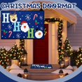 thumbnail image 6 of 2 Pcs Christmas Snowman Decorative Kitchen Doormat Let It Snow Doormat Set Christmas Washable Non Slip Floor Rugs Xmas Santa Claus Floor Mat for Front Porch Door Bathroom, 6 of 6