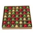 thumbnail image 2 of Adornos coloridos de bolas de Navidad NikouMX 49 piezas Mini bola de Navidad, 2 of 8