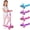 Pink, variant on BELEEV LED Bicycle Scooter Lights,Bike Light For Night Riding,11 Flashing Effects,Tool-Free Installation,Anti-Drop,Waterproof Safety,Compatible with Scooters & Bicycles,Gift for Kids