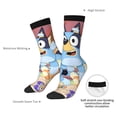 thumbnail image 4 of Netaao Bluey for Socks for Men and Women Non-Slip Middle Tube Socks Casual Crew Socks, 4 of 6