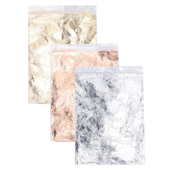 Decoración De Escamas De Papel De Aluminio, Escamas De Papel De Aluminio De 3 Colores, Brillantes Para Decoración Del Hogar De Pastelería Artesanal DIY