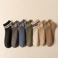 thumbnail image 4 of Chaussettes en Coton pour Hommes, Chaussettes Courtes à Coupe Basse, Chaussettes Décontractées Respirantes, Chaussettes de Course Randonnée pour Hommes, 4 of 5