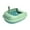 Green, variant on Cat Anti Splashing Sand Box, Cat Litter Container Portable Pet Litter Green