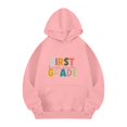 thumbnail image 5 of Ruyang First Grade Hoodies Back to School Hooded Sweatshirts Kids Boys Girls First Day of School Hoodie Cute Pullover Top, 5 of 5
