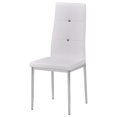 thumbnail image 1 of Trina Chaises Latérales Modernes pour Salon, Blanches - Ste de 2, 1 of 1