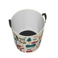 thumbnail image 3 of XMXT Collapsible Laundry Basket, Forest Cute Animals Polyester Waterproof Laundry Hampers Dirty Clothes Hamper, 40L, 3 of 8