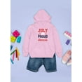 thumbnail image 3 of July 4Th Proud American Hoodie Juniors -Image by Shutterstock,  Small, 3 of 4