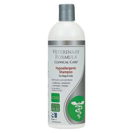 UPC: 0736990013002 | Veterinary Formula Clinical Care Hypoallergenic Shampoo for Dogs and Cats  16 oz.