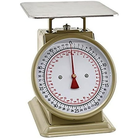 

Winco Kitchen and Food Scale 50-lb Stainless Steel Mechanical Measuring Portion-Control Scales