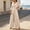(Fashion 58)Beige, variant on Aimik Dressy Jumpsuits for Women Dressy 3/4 Sleeve Wrap V Neck Pleated Wide Leg Jumpsuits Summer Fall Fashion Womens Jumpsuit for Vacation