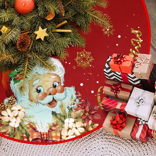 Cache Pied De Sapin Jupe De Sapin De Noël, 120cm Peluche Jupe Arbre De Noël,Fausse Fourrure Jupe De Sapin De Noël Cache Pied Sapin Cache Pied De Sapin Jupe De Sapin De Noël, 120cm Peluche Jupe Arbre De Noël,Fausse Fourrure Jupe De Sapin De Noël Cache Pied Sapin