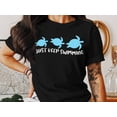 thumbnail image 2 of Just Keep Swimming Sea Turtle Swimmer Swim Team Coach Gift T-Shirt Swimmer Birthday Holiday Tournament Day Present Tshirt, 2 of 10