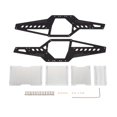 thumbnail image 3 of Reemplazos del cuerpo del chasis de aluminio 24 para Axial SCX24 90081 Crawler modelo DIY modificado Plata Hugo Carcasa del cuerpo del marco RC, 3 of 5