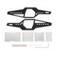 thumbnail image 3 of Repuesto de carrocería Zulema chasis de aluminio CNC 1/24 para Axial SCX24 90081 Plata, 3 of 5