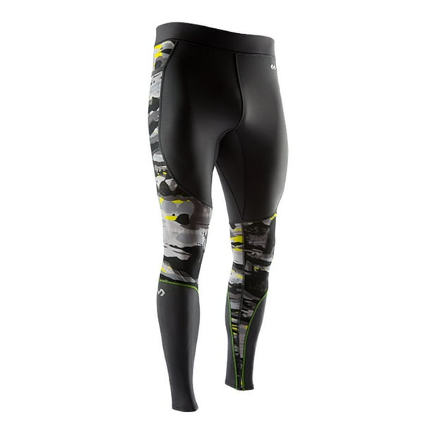Mallas de compresión McDavid Recovery Max para hombre, 2XL, color negro