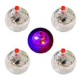 thumbnail image 1 of Zickupy Juguete para Mascotas: 4 Pelotas LED Brillantes para Gatos, 3.5 cm, 1 of 8