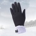 thumbnail image 2 of Women's Gloves Mittens New Women'S Touchable Screen Outdoor Driving Warm And Cold Proof Gloves, Women's Accessories Gloves Mittens, 2 of 6