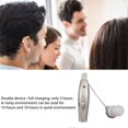 thumbnail image 4 of 2PCS Sound Hearing Device Rechargeable Sound Enhancer Aids with Noise Reducing Feature for Adults Seniors Silver, 4 of 5