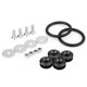 thumbnail image 3 of Quick Release Fasteners Washers Bolts for Front Rear Trunk Hatch Lids Bumpers Universal Black, 3 of 5