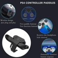 thumbnail image 3 of Replacement Paddles for PS4 Controller Back Button Attachment for Dualshock4 Gamepad Rear Extension Key, 3 of 5