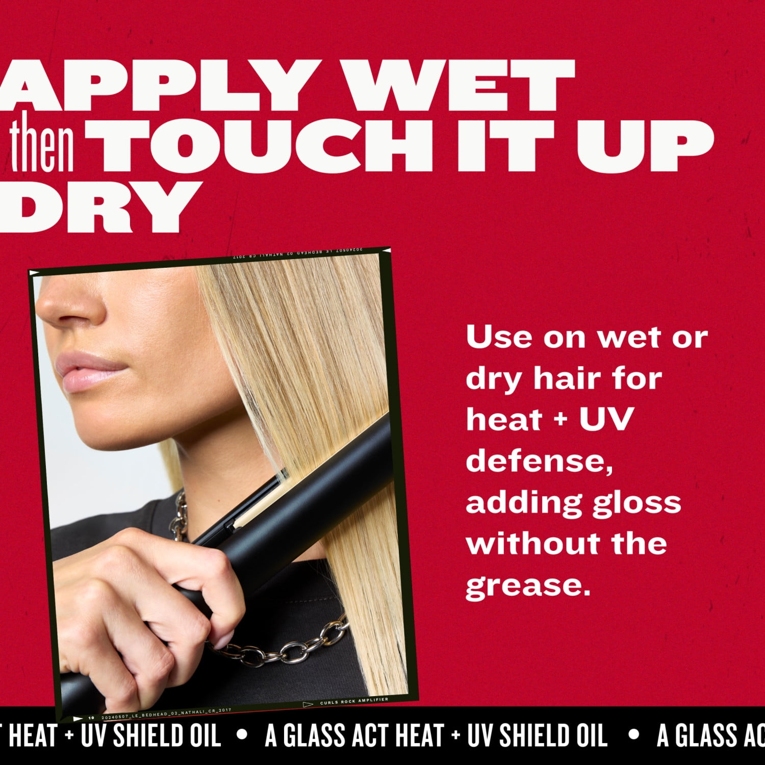 Bed Head by TIGI A Glass Act Heat Oil, 3.62 oz