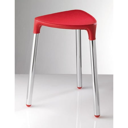 Nameeks 2172-E Gedy Bathroom Stool - Red