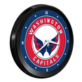 thumbnail image 2 of Washington Capitals: Ribbed Frame Wall Clock, 2 of 5
