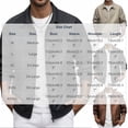 thumbnail image 3 of Men's Twill Golf Bomber Jacket Workwear Lightweight Water-Resistant Zip up Windbreaker with Stretch Cuffs Perfect for Golf & Casual Wear Big & Tall Size M-4XL Brown, 3 of 5