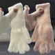 thumbnail image 2 of Guantes largos de lana de visón dulce para mujer, manoplas de felpa cortas y esponjosas de punto grueso para invierno, guantes protectores antifríos para exteriores, 2 of 5